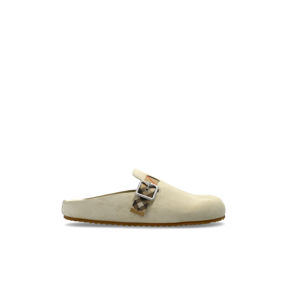Shoes > Flats > Mules - - Burberry - Modalova