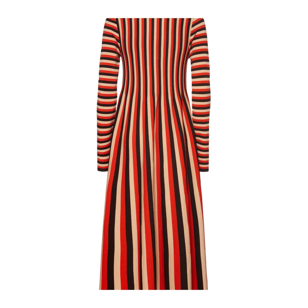 La DoubleJ Romeinse vakantie gebreide jurk Multicolor Dames