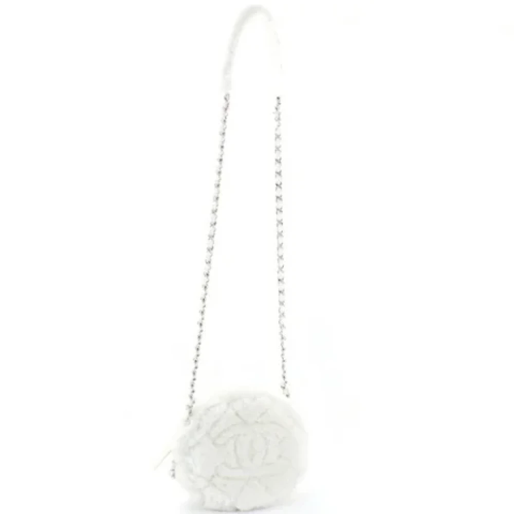 Chanel Vintage Pre-owned Leather chanel-bags White Dames