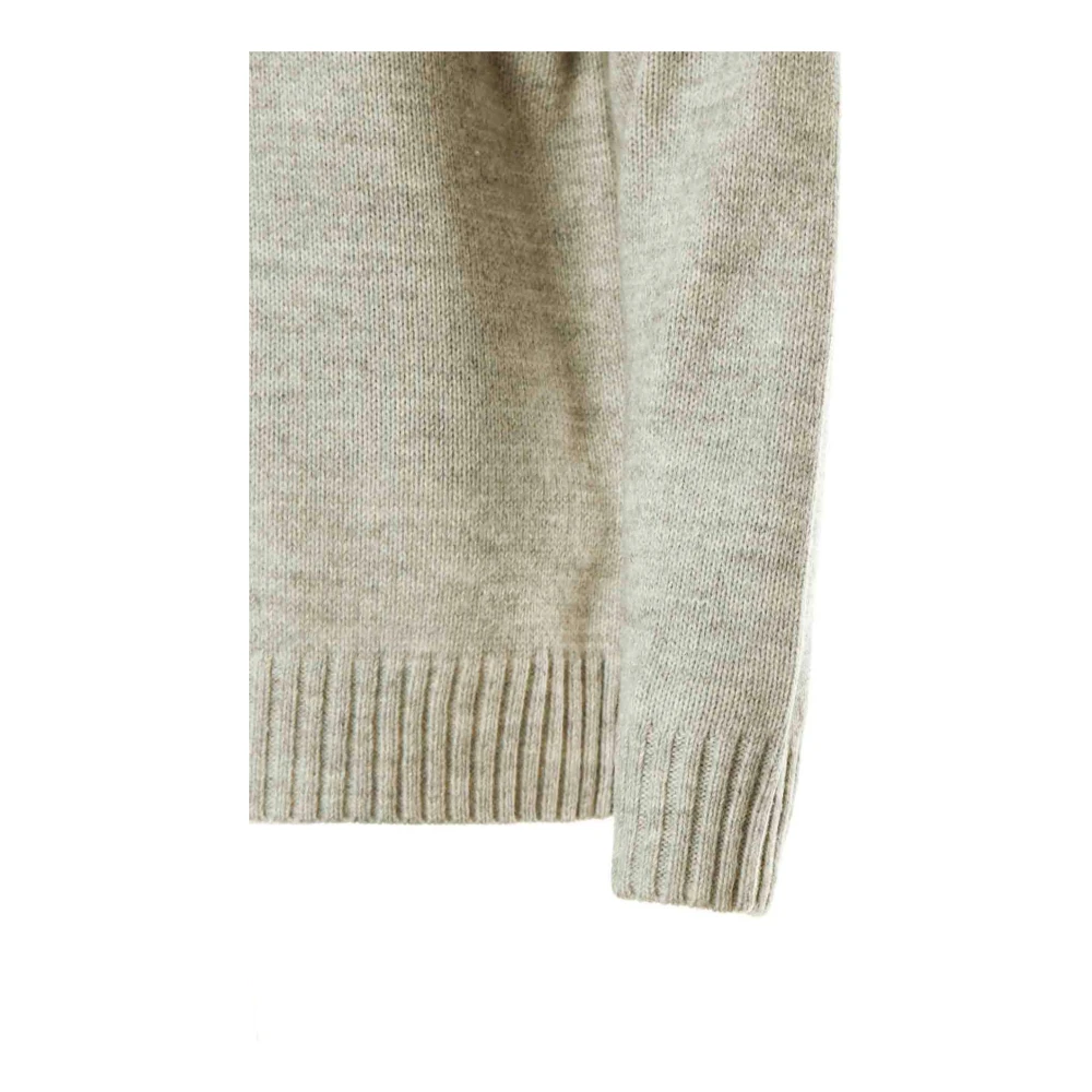 drykorn Zachte Gebreide Trui met Ronde Hals Gray Heren