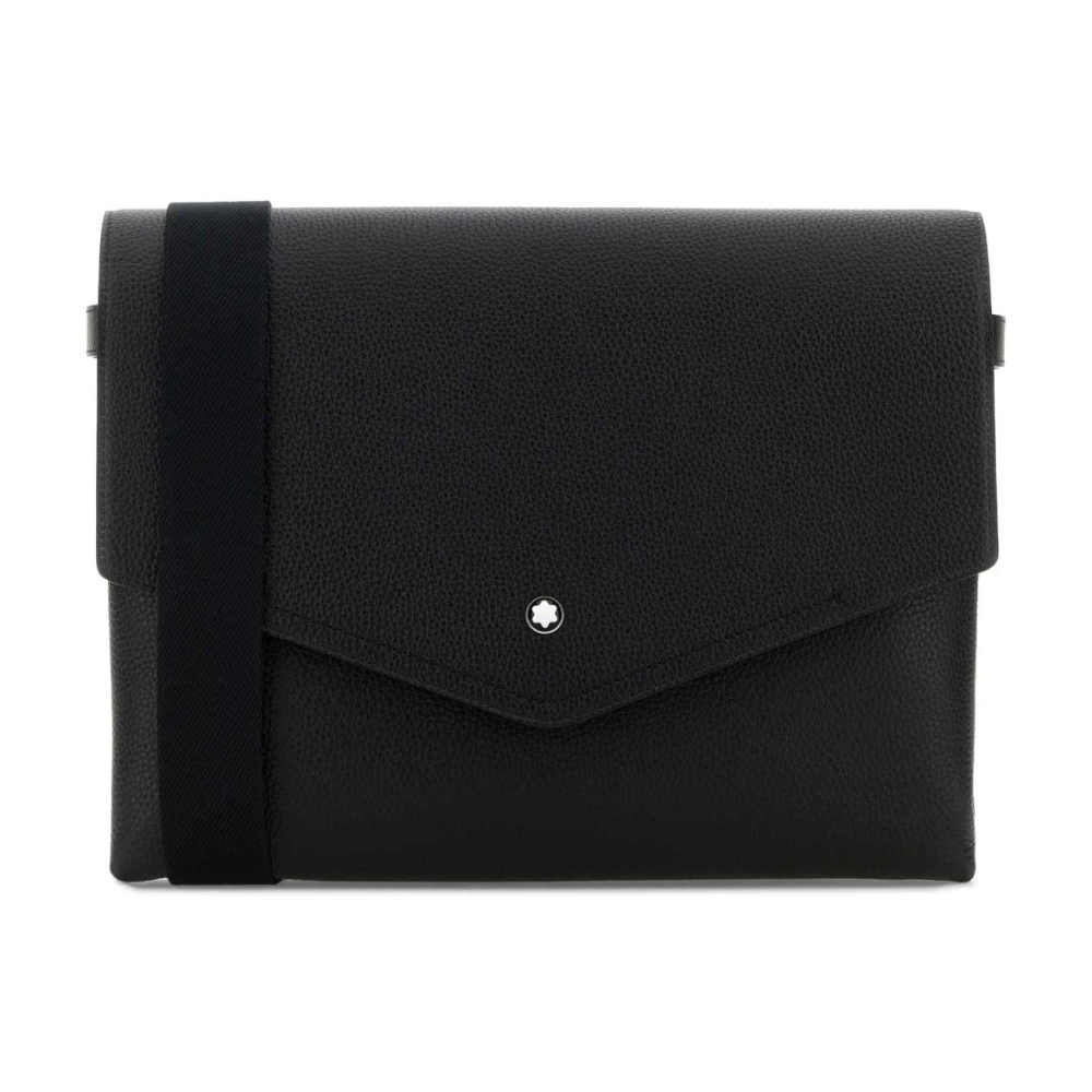 Montblanc Men's Black Companion Crossbody Bag - Cross Body Bags - One Size - Bags
