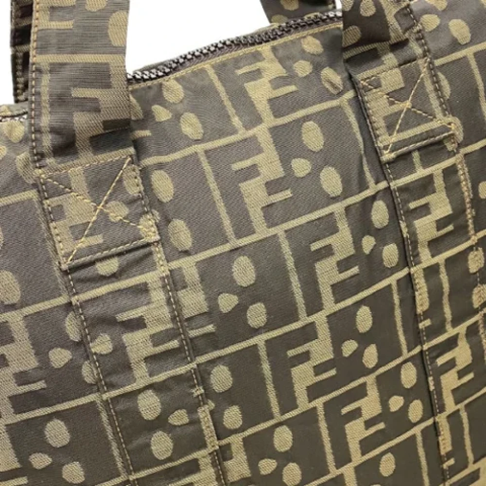Fendi Vintage Pre-owned Fabric fendi-bags Brown Dames