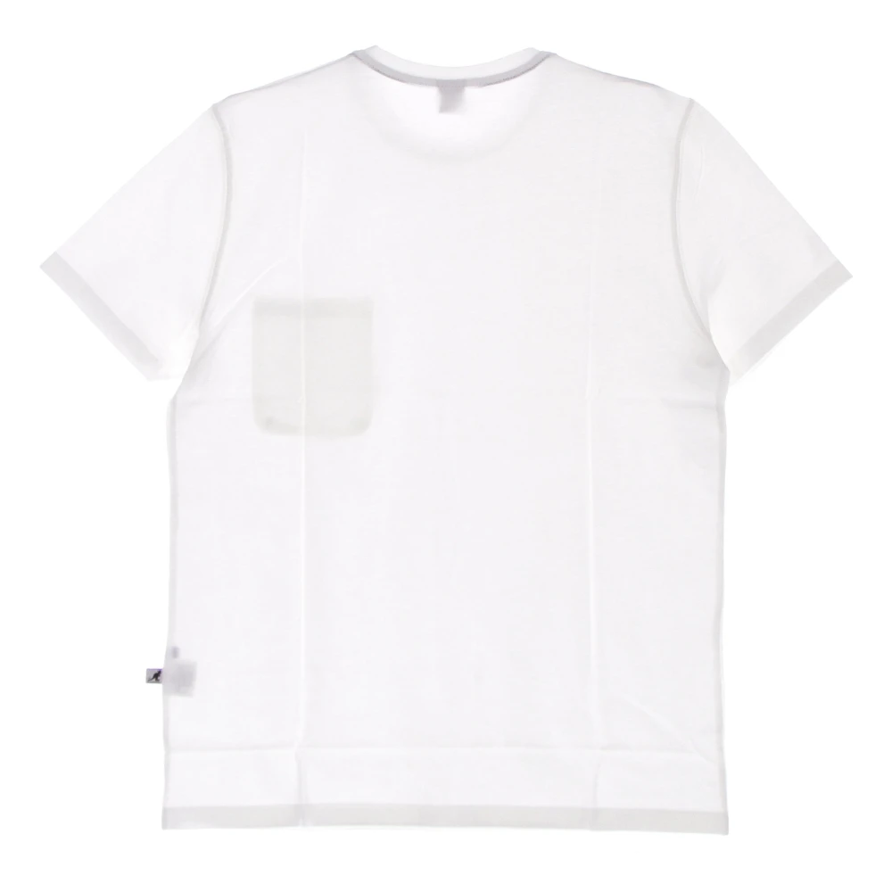 Kangol Heritage Taped Tee Off White Heren