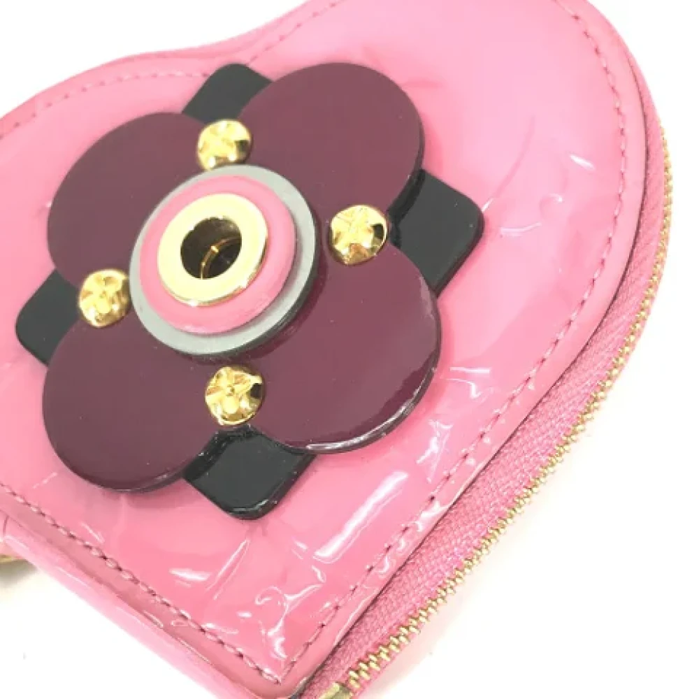 Louis Vuitton Vintage Pre-owned Fabric wallets Pink Dames