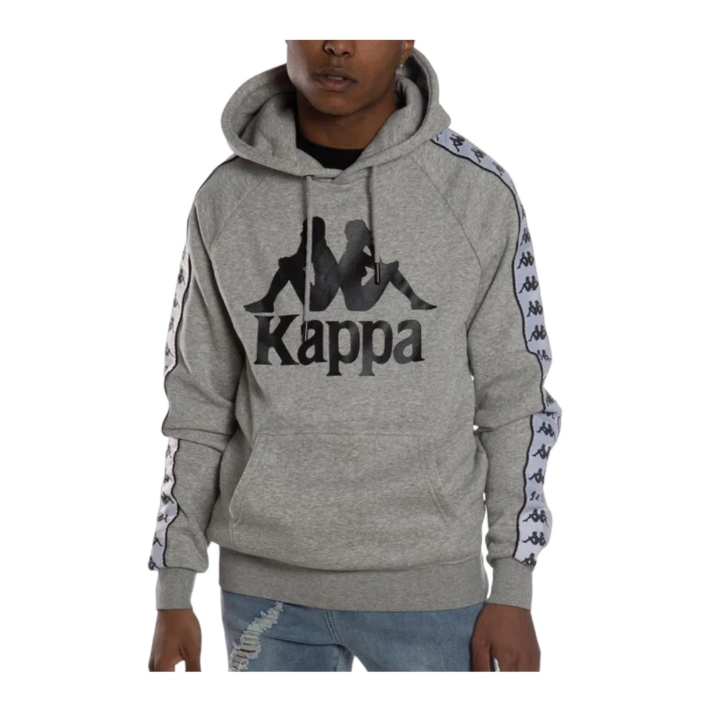 Kappa Hoodie Gray Heren
