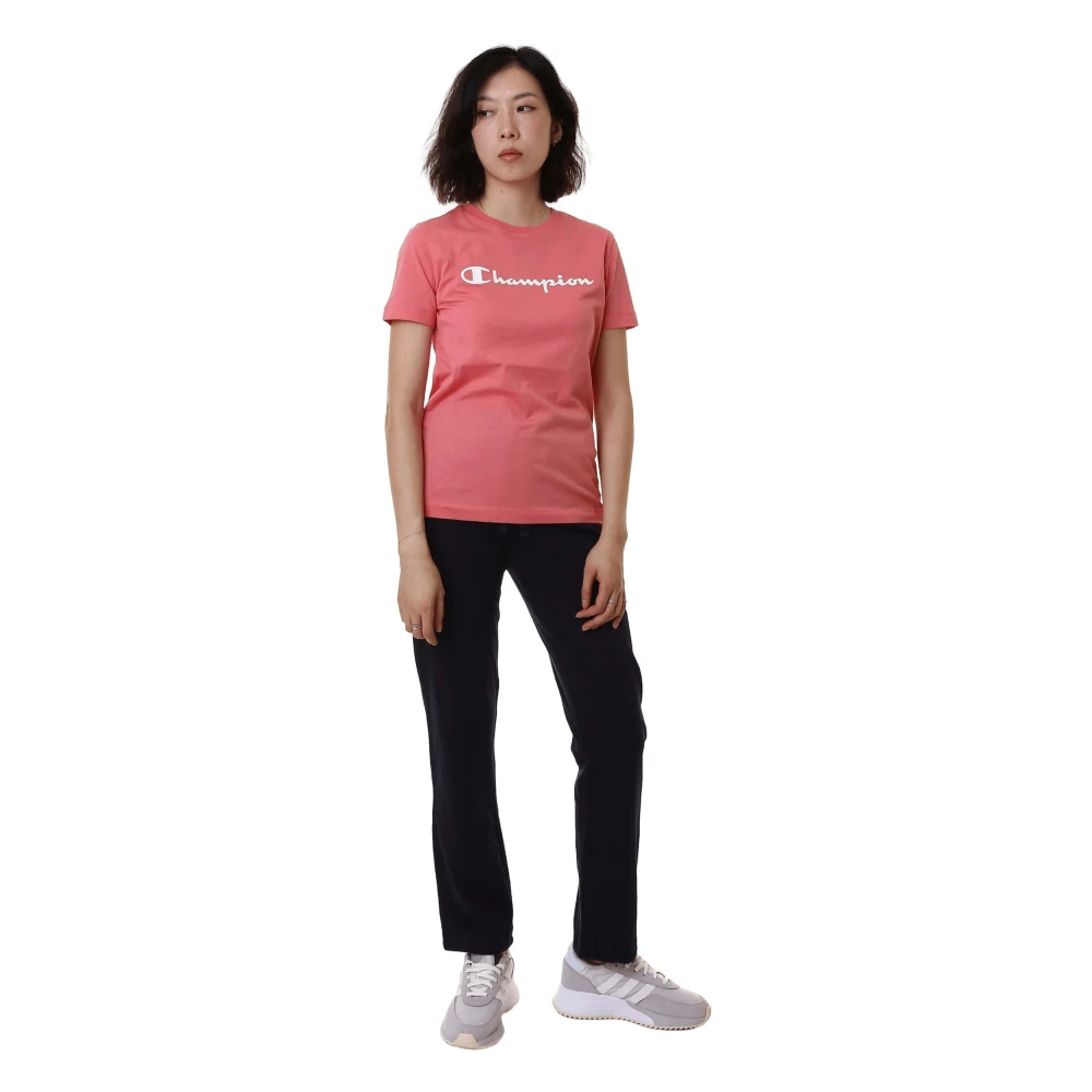 Champion T-shirt Pink Dames