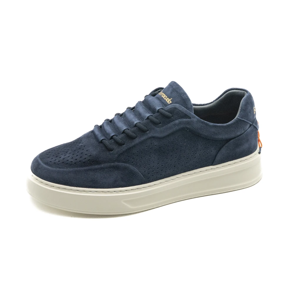 Barracuda V2752 Pilota Suede Heren Schoenen Blauw