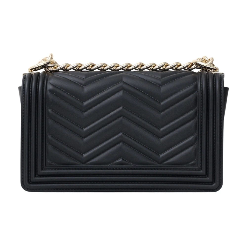 Marc Ellis Gewatteerde Chevron Schoudertas Black Dames