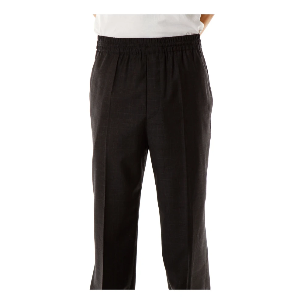Isabel marant Geruite elastische taillebroek Gray Heren