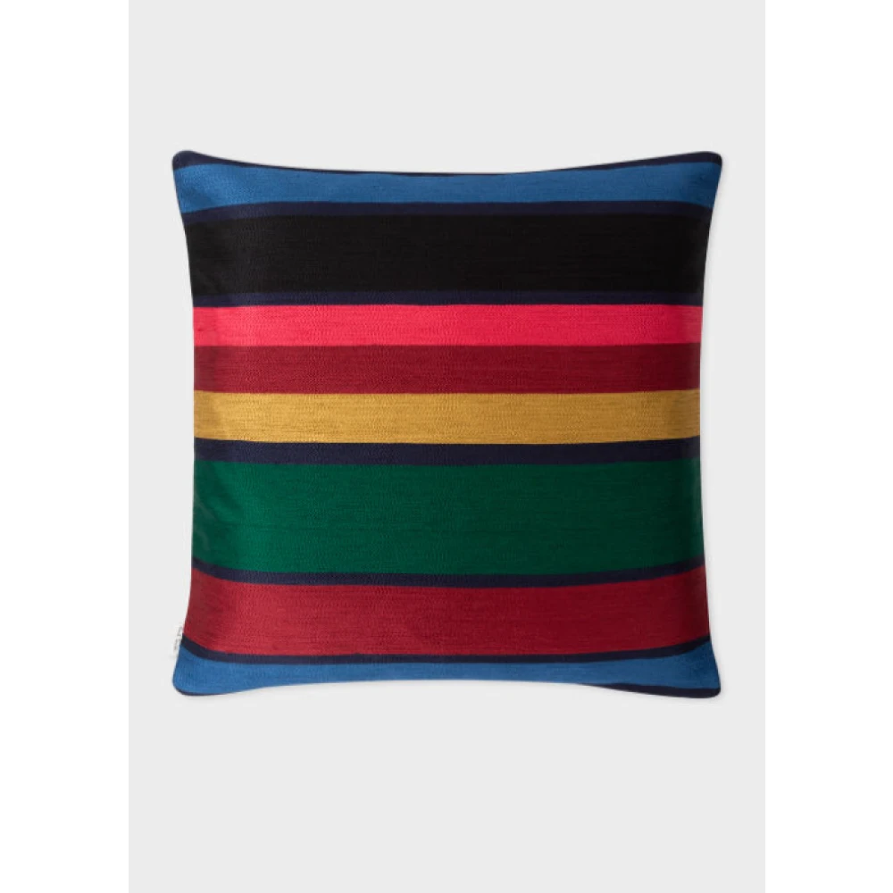 Paul Smith Signature Stripe Kussen Green Unisex