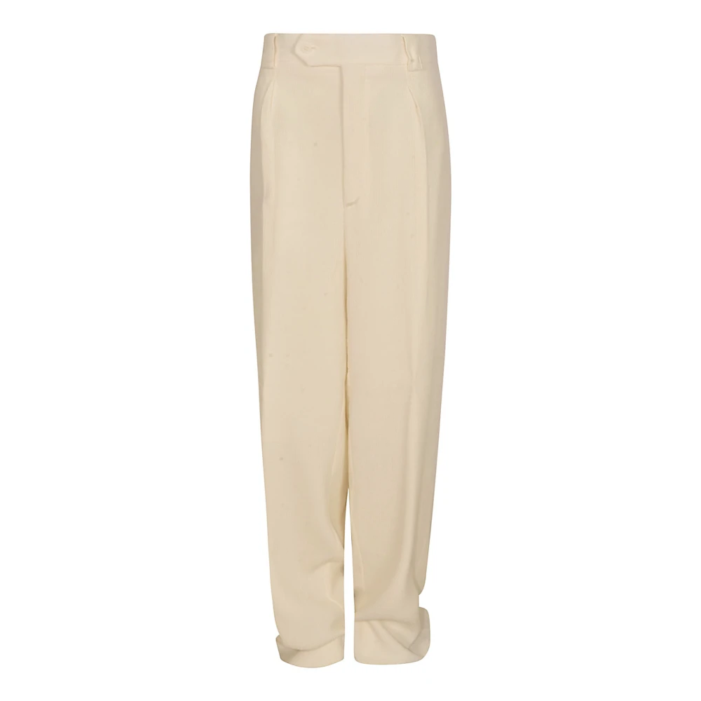 Giorgio Armani Stijlvolle Broeken voor Mannen Beige Heren
