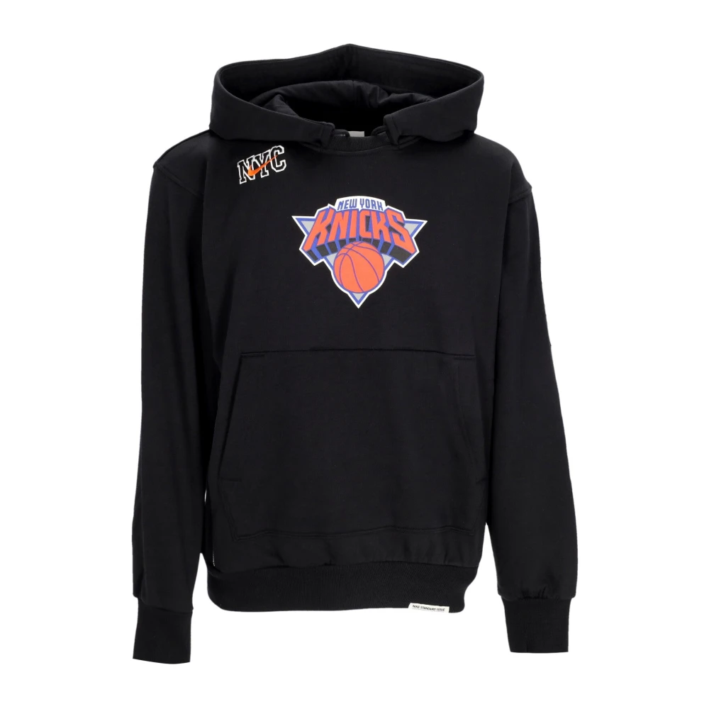 Nike City Edition Hoodie Svart Knicks Basket Black, Herr