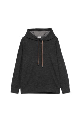 sweat-a-capuche-texture-gris-fonce-en-melange-de-laine