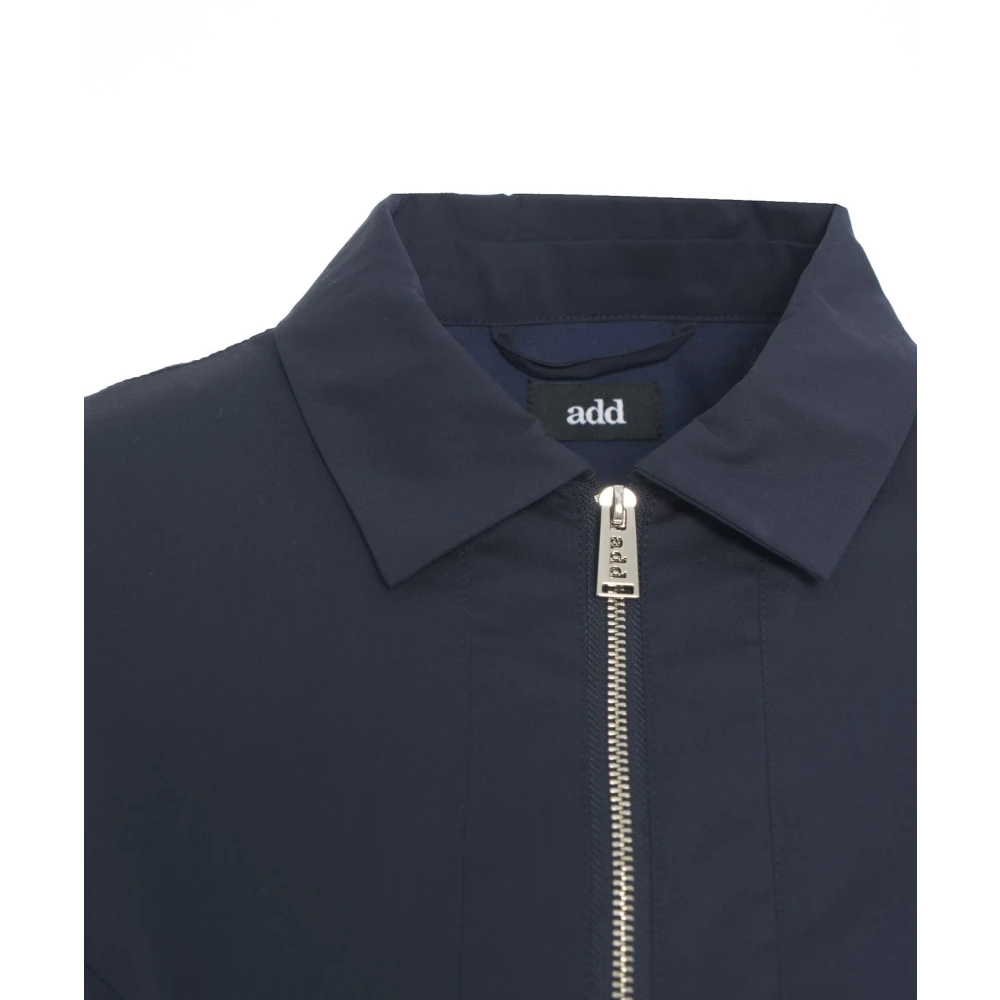 add Blauwe Midi Jurk met Koord in de Taille Blue Dames