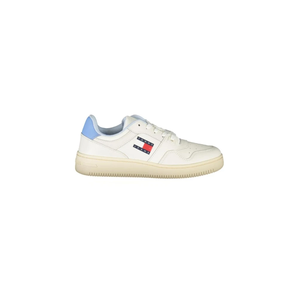 Tommy Hilfiger Polyester Sneaker Minimalist Design - Female - Sneakers - White - 8 Uk - Shoes - Image 3