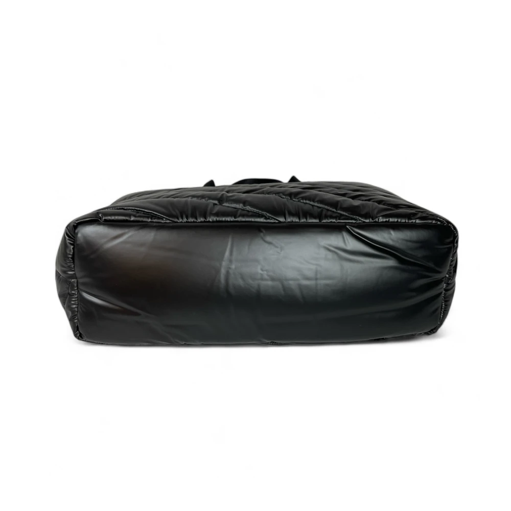 Hugo Boss Becky Puffy Gewatteerde Shopper Tas Zwart Black Dames