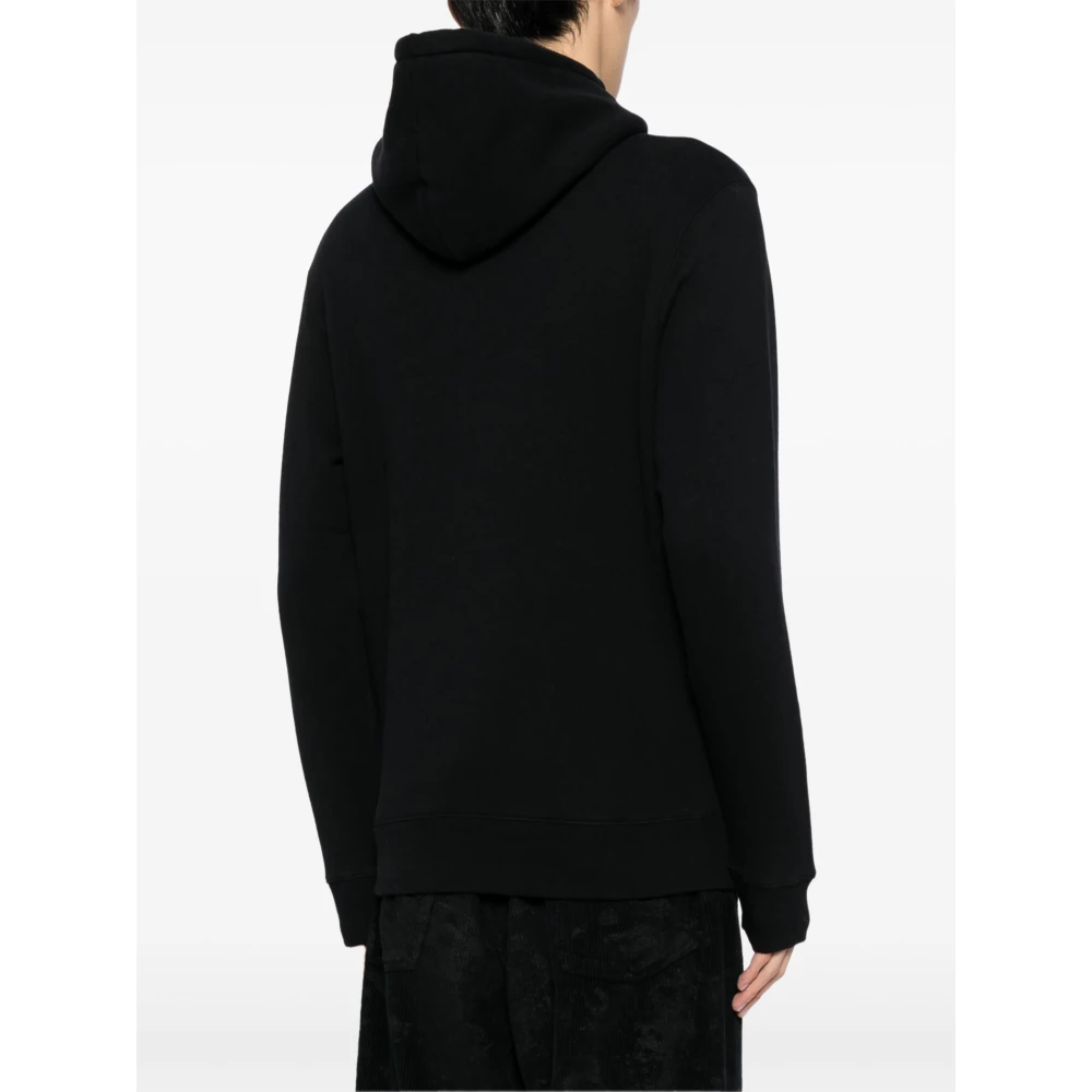 Maison Kitsuné Vos Hoofd Patch Comfort Hoodie Black Heren