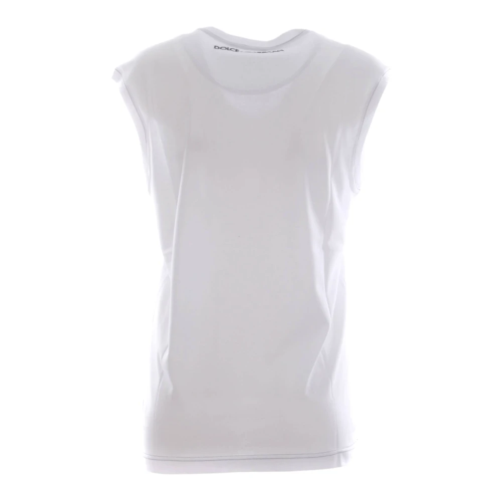 Dolce & Gabbana Dames Mouwloos T-shirt White Dames