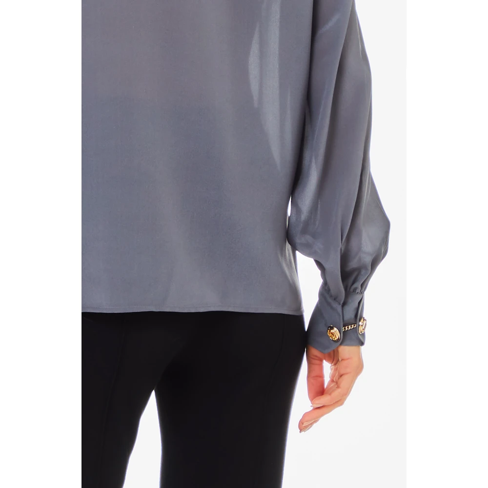 Liu Jo Overhemd met detail Gray Dames