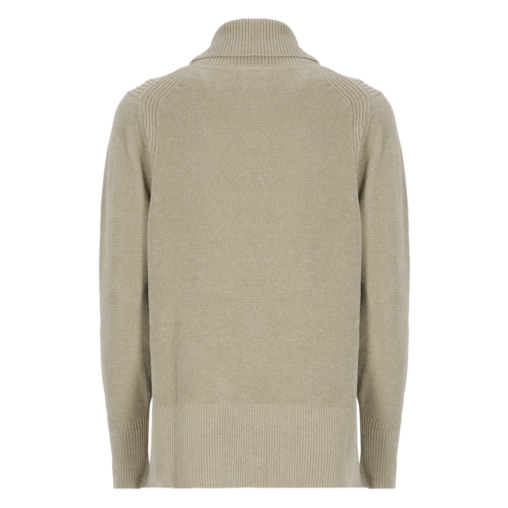 RRD Velvet High Neck Sweater Grijs Gray Dames