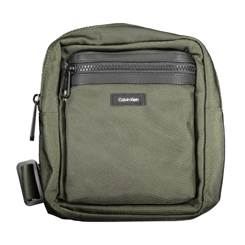 Calvin Klein Groene Herentas met Verstelbare Band Green Heren