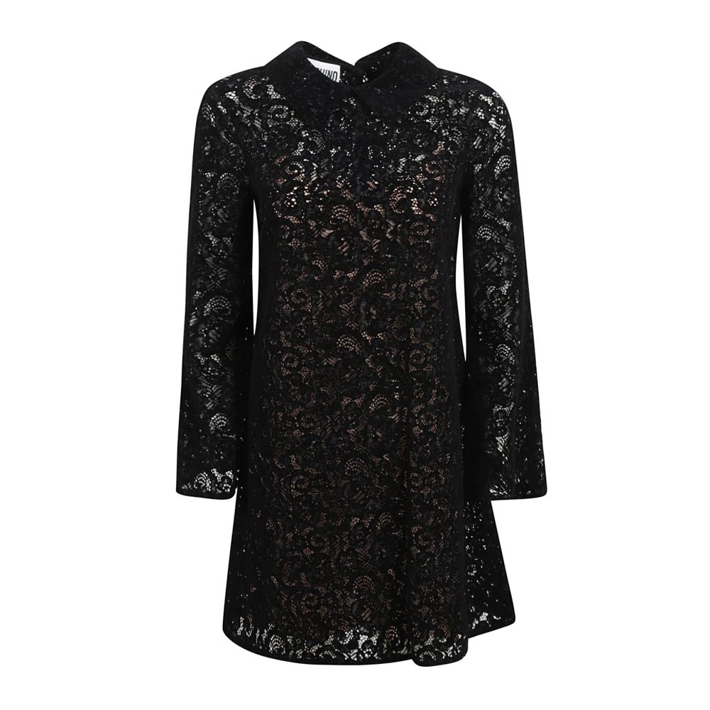 Moschino Zwarte Jurk Abito Black Dames