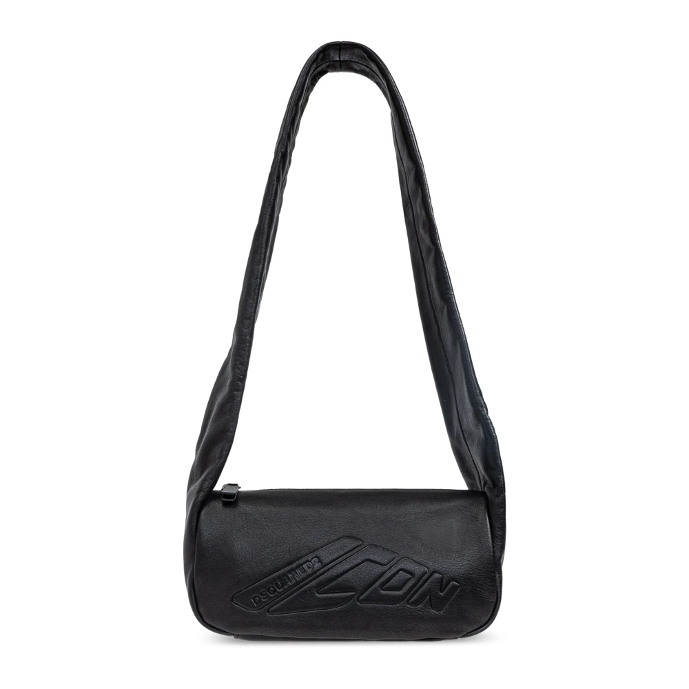 Dsquared2 Schoudertas met logo Black Dames
