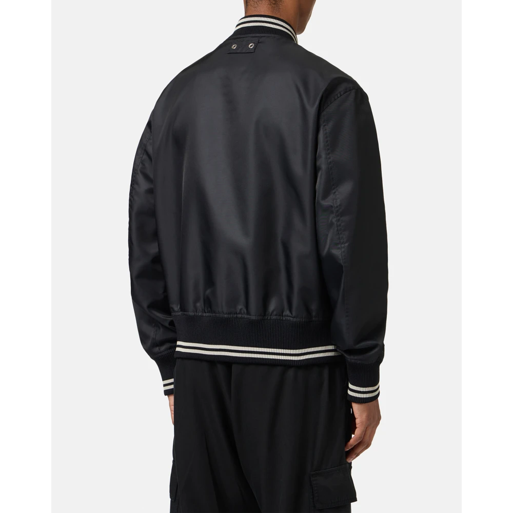 Iceberg Regular-fit zwart jack van polyester met GRS-certificering Black Heren
