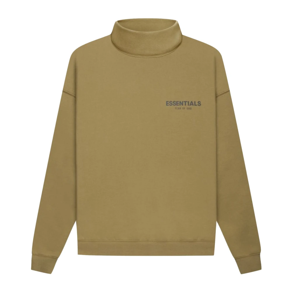Fear Of God Beperkte oplage Mockneck Pullover Amber Brown Heren