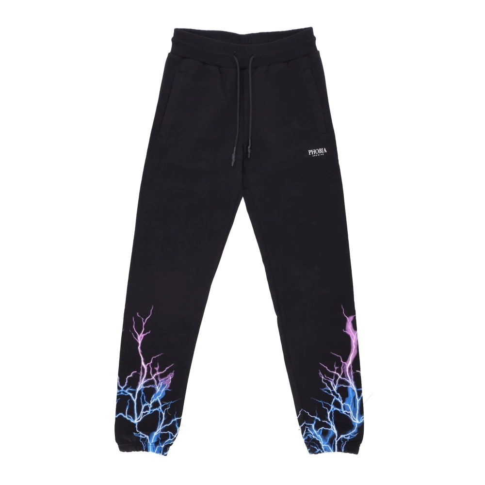 Phobia Archive Uomo Nero Pantaloni, Xl, New,