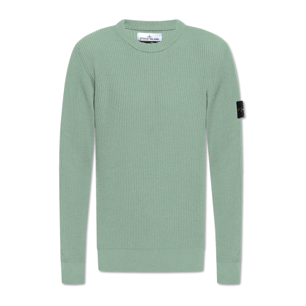 Stone Island Wollen trui Green Heren