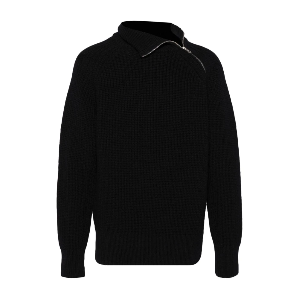 Dries Van Noten Wollen Coltrui met Zijrits Blue Heren
