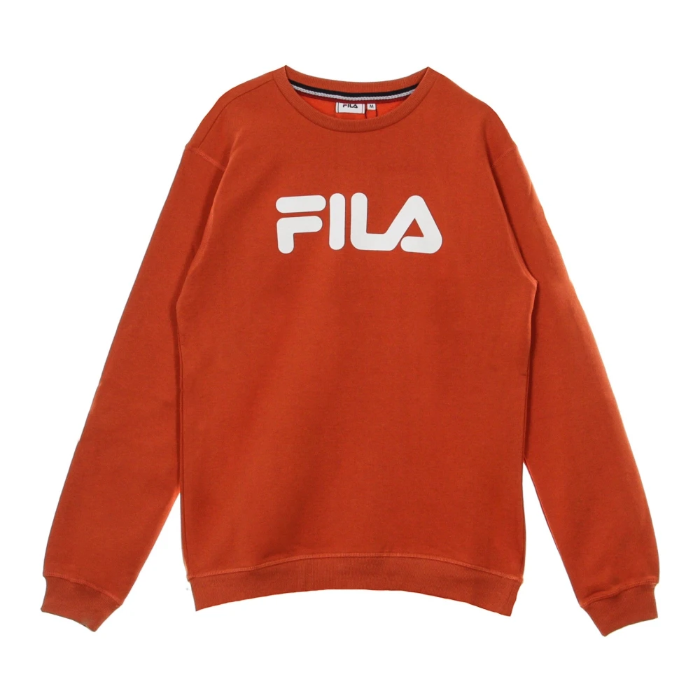 Fila Zomer Fig Crewneck Sweatshirt Orange Heren