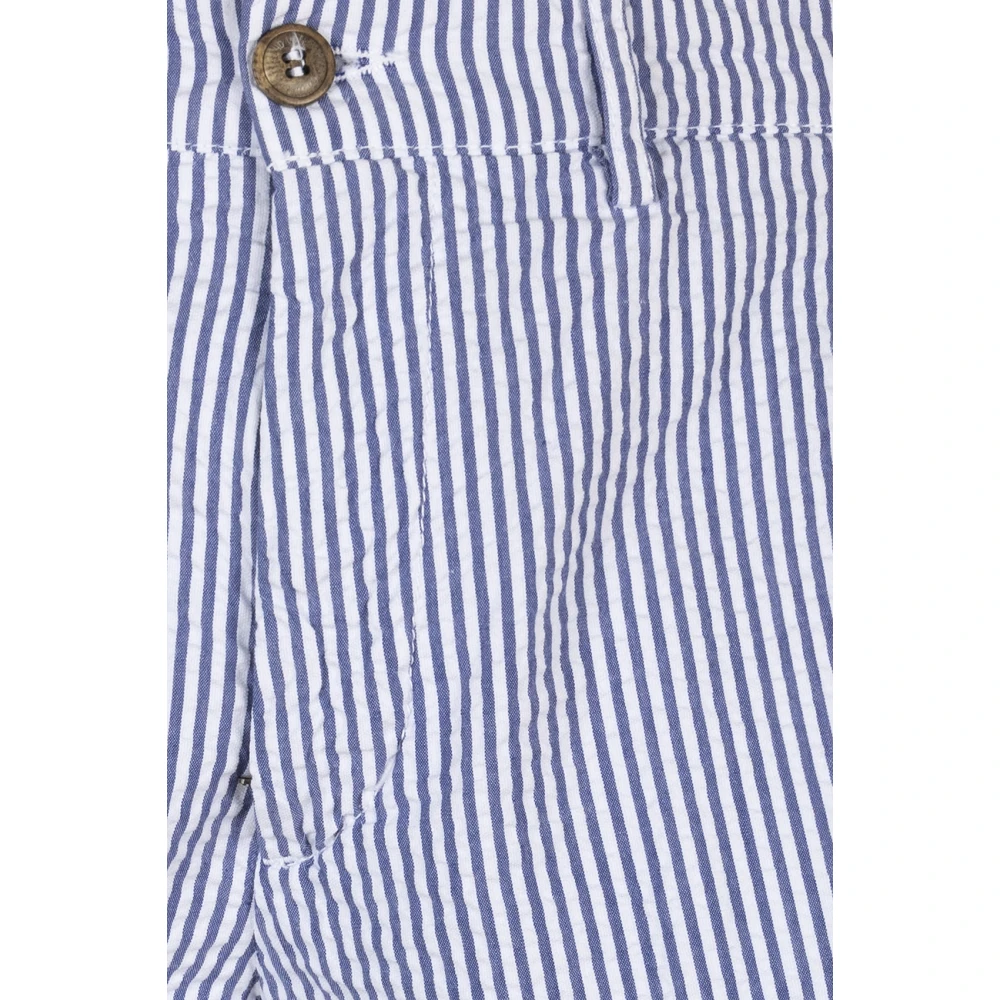 40Weft Chino Bermuda Shorts Blue Heren