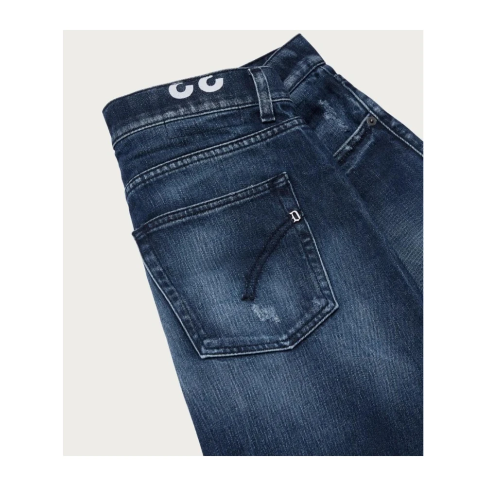 Dondup Slim-Fit Dian Jeans voor Mannen Blue Heren