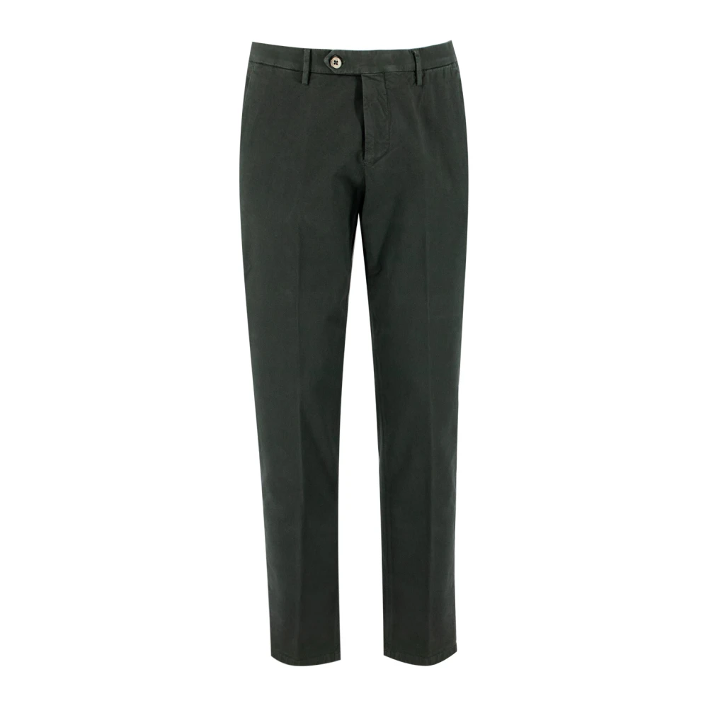 Michael Coal Slim Fit Capri Broek Green Heren