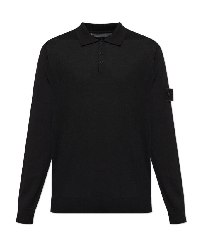ghost-piece-pure-wool-knit-polo
