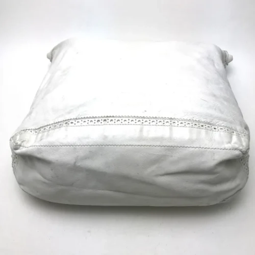 Balenciaga Vintage Pre-owned Leather shoulder-bags White Dames