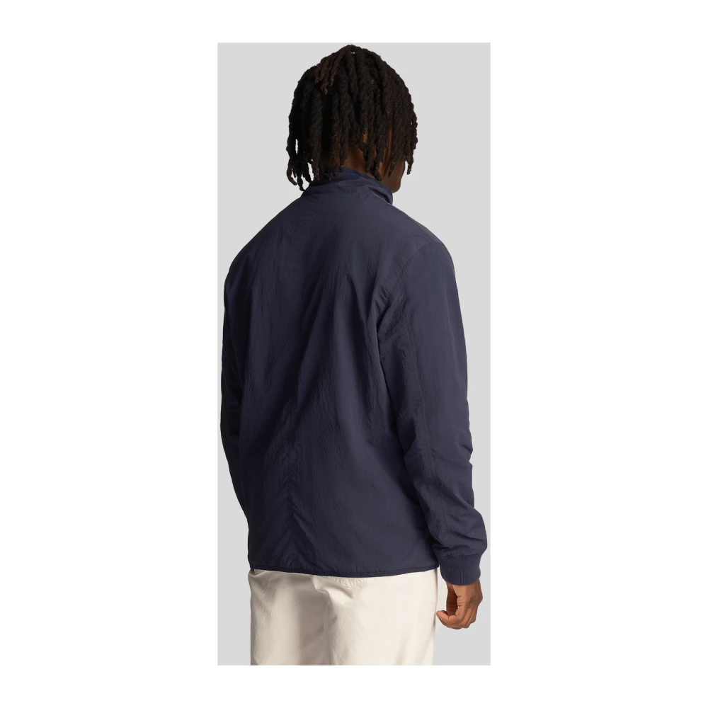 Lyle & Scott Deck Jacket Stijlvolle buitenkleding voor mannen Blue Heren