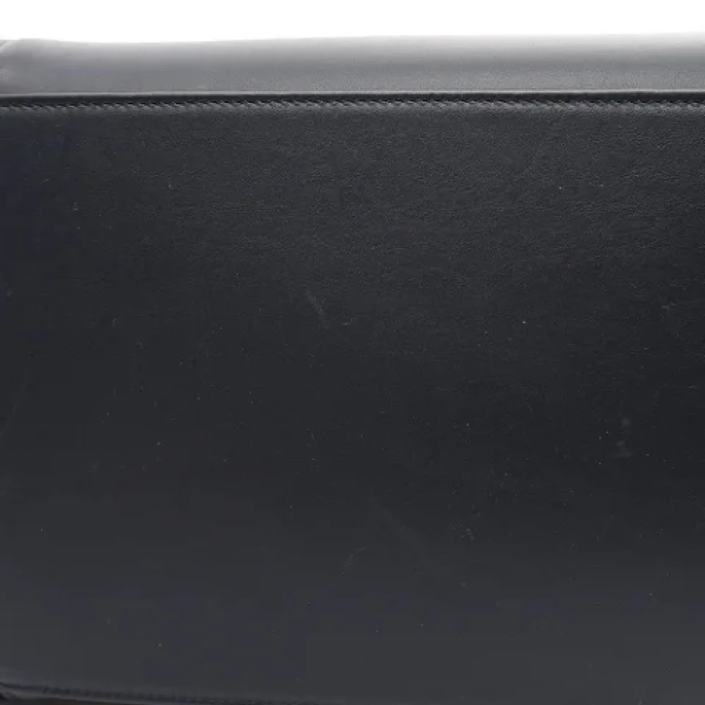 Celine Vintage Pre-owned Leather celine-bags Blue Dames
