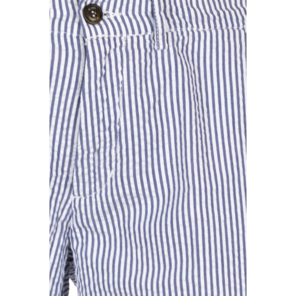 40Weft Chino Bermuda Shorts Blue Heren