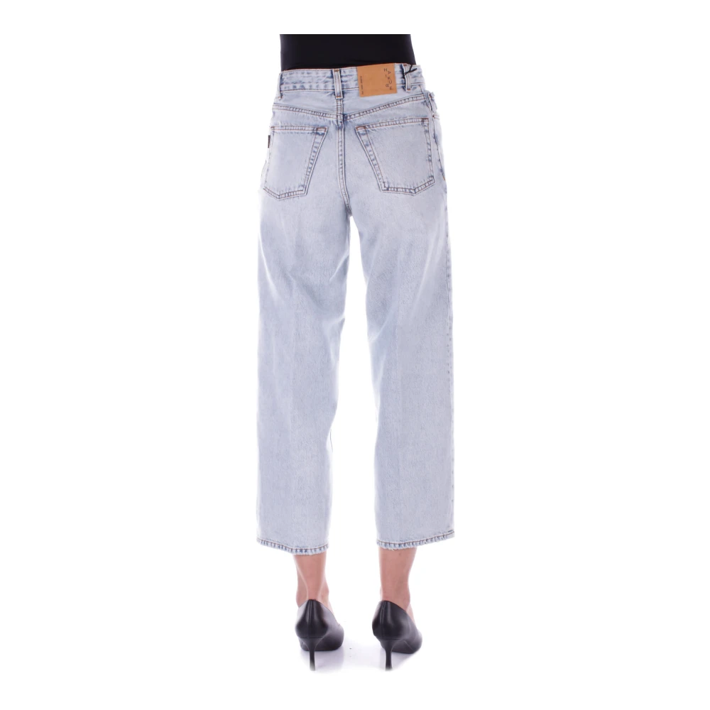 Haikure Cropped Jeans Blue Dames