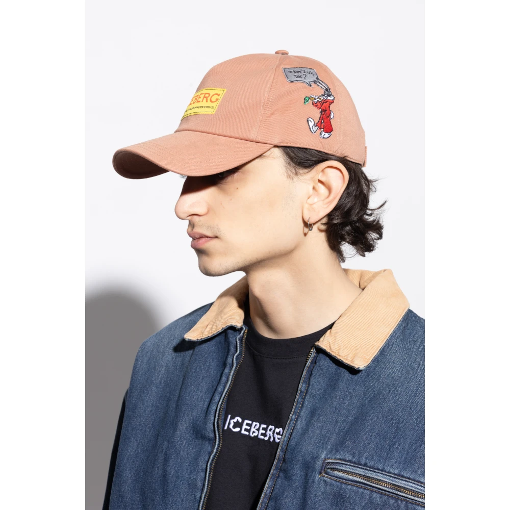 Iceberg Pet met logo Beige Heren