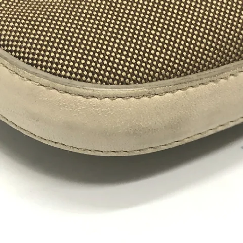 Prada Vintage Pre-owned Fabric prada-bags Beige Dames