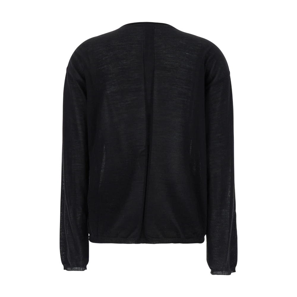 Rick Owens Crewneck Pullover Black Dames