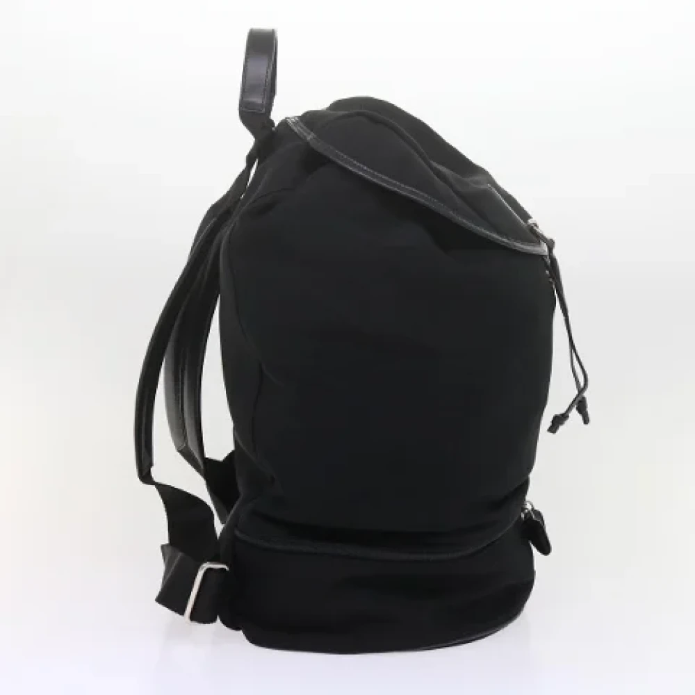 Bally Pre-owned Nylon backpacks Black Dames