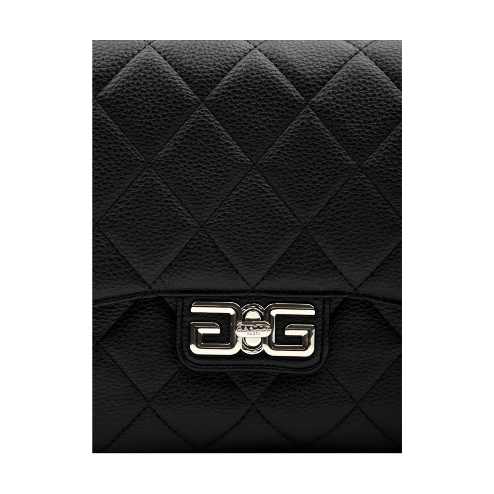 Gaëlle Paris Zwarte Schoudertas Modern Ontwerp Black Dames