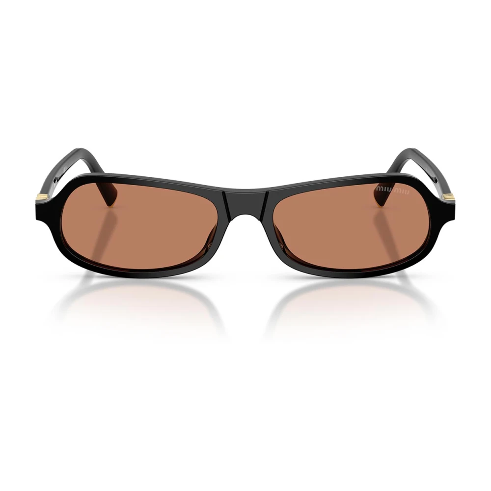 Miu Miu Unisex Black Sunglasses, 55 Mm, Mub10su Sunglasses