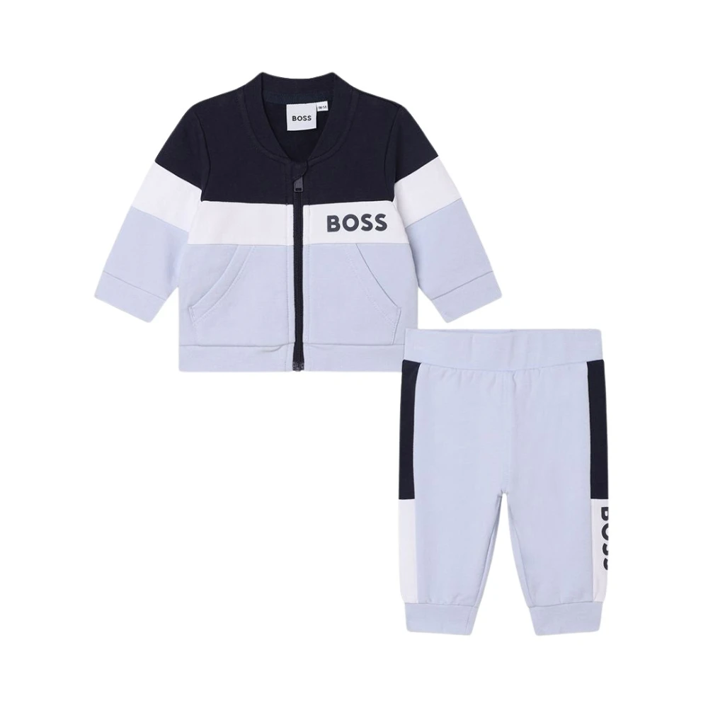 Hugo Boss Helsippa sweatshirt och joggingdräkt Blue, Pojke