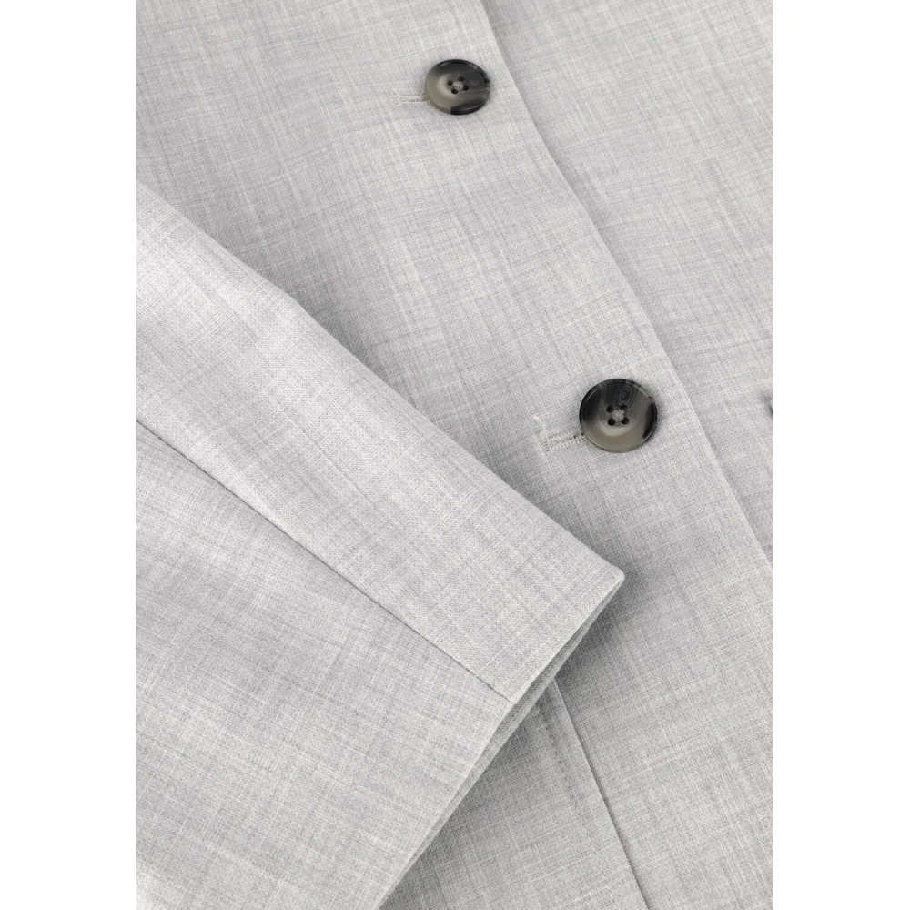 moss copenhagen Grijze Damesblazer Stijlvol Gray Dames